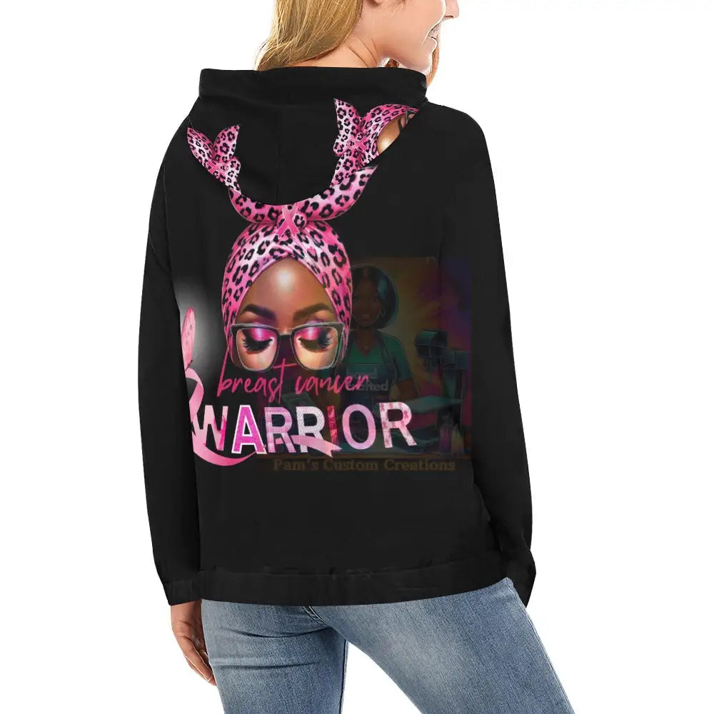 Breast Cancer Hoodie All Over Print For Women (H13)