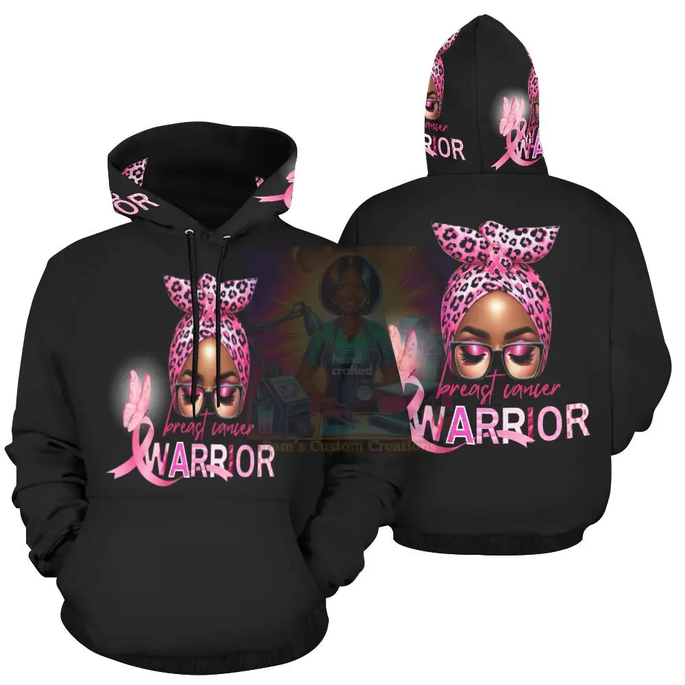 Breast Cancer Hoodie All Over Print For Women (H13)